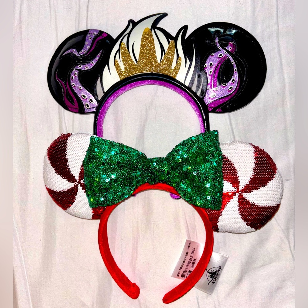 Disney Minnie Mouse Ears - Peppermint/Ursula